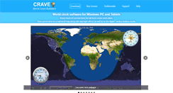 Desktop Screenshot of craveworldclock.com