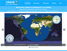 Tablet Screenshot of craveworldclock.com